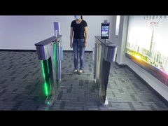 Φραγμοί Ελέγχου Πρόσβασης από Οργανικό Γυαλί Swing Gate AC220V Με Πολλαπλές Λειτουργίες Διέλευσης