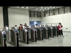 Αεροδρόμιο Speed GateTurnstiles Συστήματα Ασφαλείας Ενσωματώνονται με Σύστημα Αναγνώρισης Προσώπου Δακτυλικών Αποτυπωμάτων