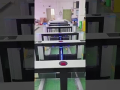 ISO 9001 Αυτοματοποιημένη διαδικασία κράματος αλουμινίου Swing Gate Turnstile RFID Security Gaternstile