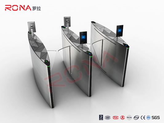 Αγορά Έλεγχος προσπέλασης πυλών RFID εμποδίων χτυπημάτων υψηλής ταχύτητας με το βραχίονα ταλάντευσης Arylic online manufacture