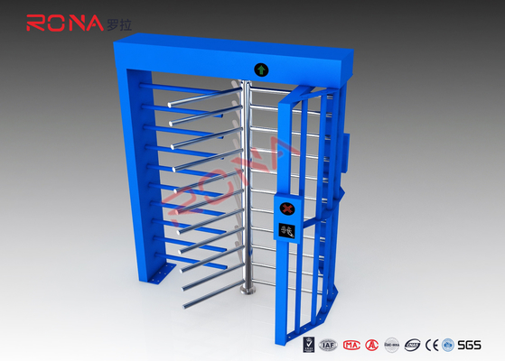 Αγορά Full Height Turnstile RFID Card Reader Fingerprint Stainless Steel Turnstiles Secure Turn Style Gate online manufacture