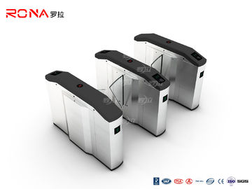 Αγορά TCP / IP Flap Turnstile Gate Ασφάλεια Ελέγχου Πρόσβασης Λωρίδες αναπηρικών καρέκλων για πόρτες του μετρό online manufacture