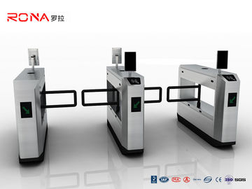 Αγορά AC220V RFID 900mm για τους πεζούς περιστροφικές πύλες ανοξείδωτου πυλών 0.4S IP54 ταλάντευσης βραχιόνων online manufacture