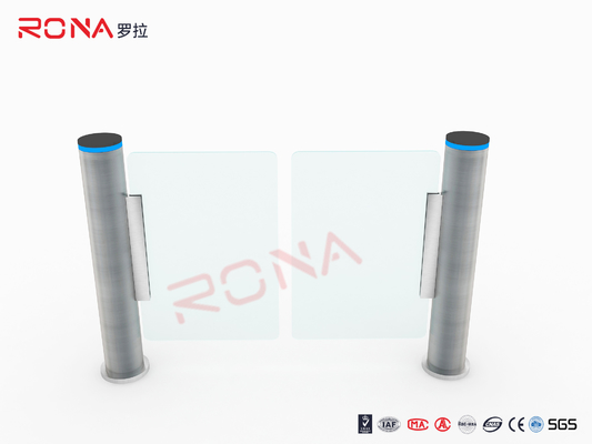 304 είσοδος υπεραγορών περιστροφικών πυλών πυλών ταχύτητας ανοξείδωτου με την έξυπνη πόρτα κυλίνδρων