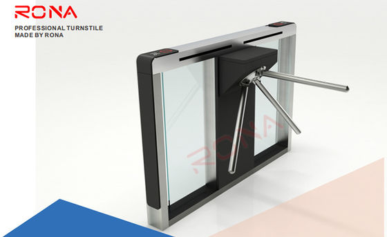 Έλεγχος πρόσβασης Ηλεκτρονικό τρίποδο Πύλη στρογγυλογέφυρα κάθετη με σύστημα ESD