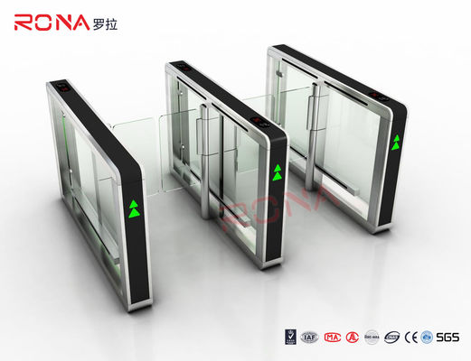 Μεταλλική Ασφάλεια Swing Gate Γύρισμα αντι-σφραγίδα 550-1000mm Handicap με αναγνώριση καρτών