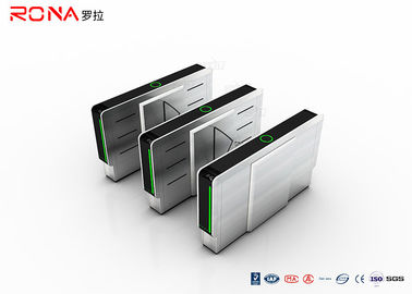 Πανεπιστημιακή PU 0.6S SUS304 πυλών εμποδίων χτυπημάτων περίπτωσης προγράμματος ακρυλική επίπεδη πύλη περιστροφικών πυλών