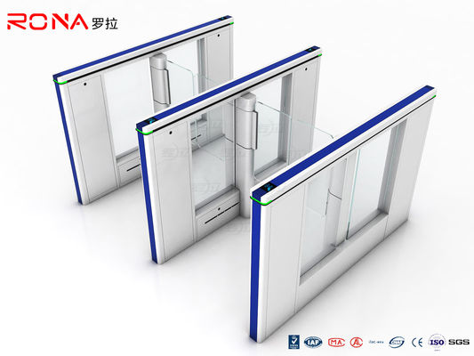 20 ταχύτητας πυλών περιστροφικών πυλών ελέγχου προσπέλασης καρτών αναγνωστών ελαφριάς κουρτινών ζευγάρια ανίχνευσης αισθητήρων