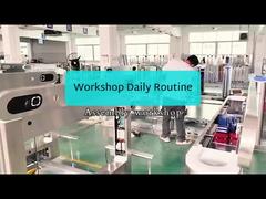 Προβολή Εσωτερικής Αυτόματης Περιστροφικής Πύλης Συστήματος Ελέγχου για Επίδειξη Έξυπνου Κτιρίου Γραφείων