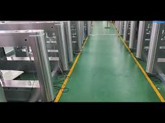 Face Scan Pedestrian Barrier Gate Swing Turnstile Automatic Door Entrance Solution In