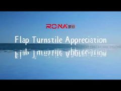 Turnstile Flap Barrier Gate Scanner Barcode Electronic 304 Υλικό από ανοξείδωτο χάλυβα