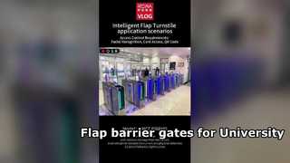 Smart Flap Barrier Gate για Ασφάλεια Γραφείου