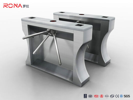 Αγορά Πρόσβαση πορτών δακτυλικών αποτυπωμάτων περιστροφικών πυλών κώδικα πυλών QR περιστροφικών πυλών τρίποδων RFID για την ικανότητα Gyms online manufacture