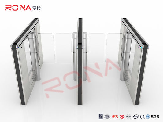 Αυτόματη περιστροφική πύλη πυλών ταχύτητας ελέγχου προσπέλασης 6 ζευγάρια αισθητήρων με την αβούρτσιστη σερβο μηχανή