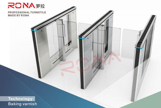 Ευφυής αυτόματη πύλη φραγμού κυματισμού με μηχανισμό αλουμινίου