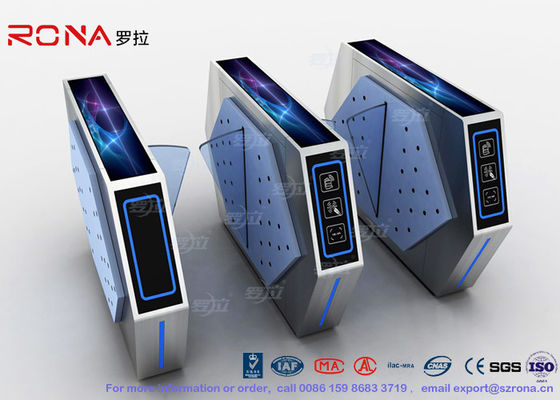 Αυτόματος περίπατος πυλών εμποδίων χτυπημάτων ελέγχου προσπέλασης μέσω της οπτικής περιστροφικής πύλης