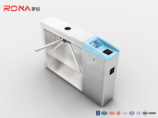 Πλήρης αυτόματη περιστροφική πύλη τρίποδα 304 από ανοξείδωτο χάλυβα για εσωτερικούς ή εξωτερικούς χώρους